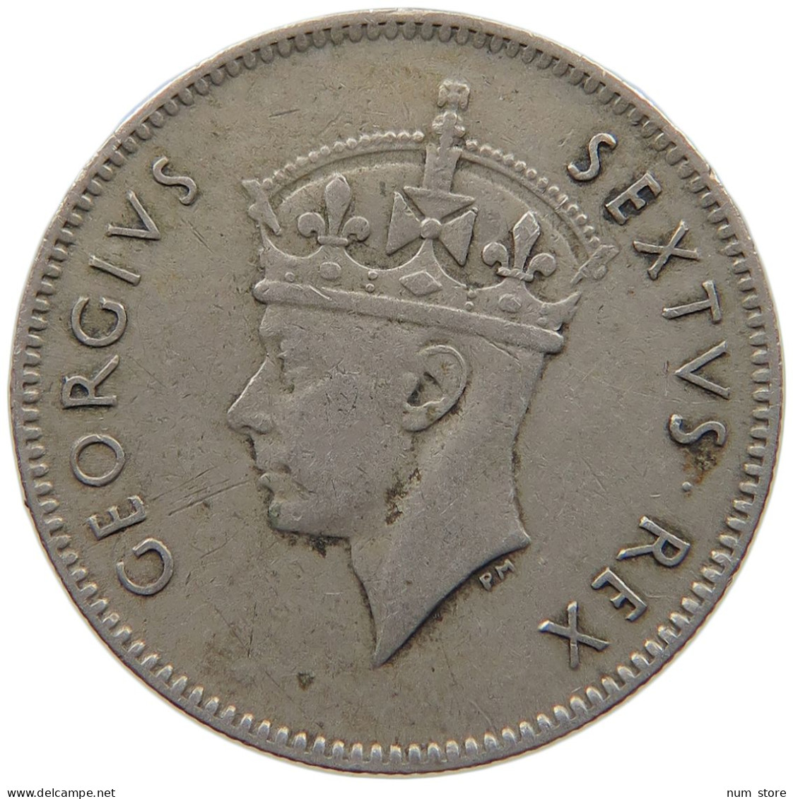 EAST AFRICA 50 CENTS 1949 George VI. (1936-1952) #c023 0149 - Oost-Afrika & Protectoraat Van Uganda