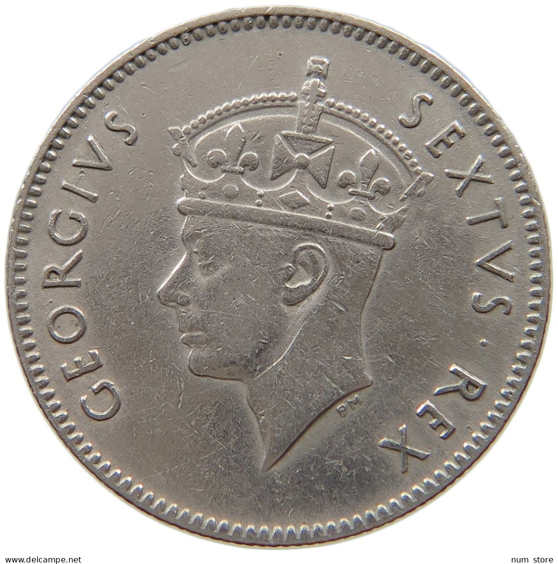 EAST AFRICA 50 CENTS 1949 George VI. (1936-1952) #a017 0317 - East Africa & Uganda Protectorates