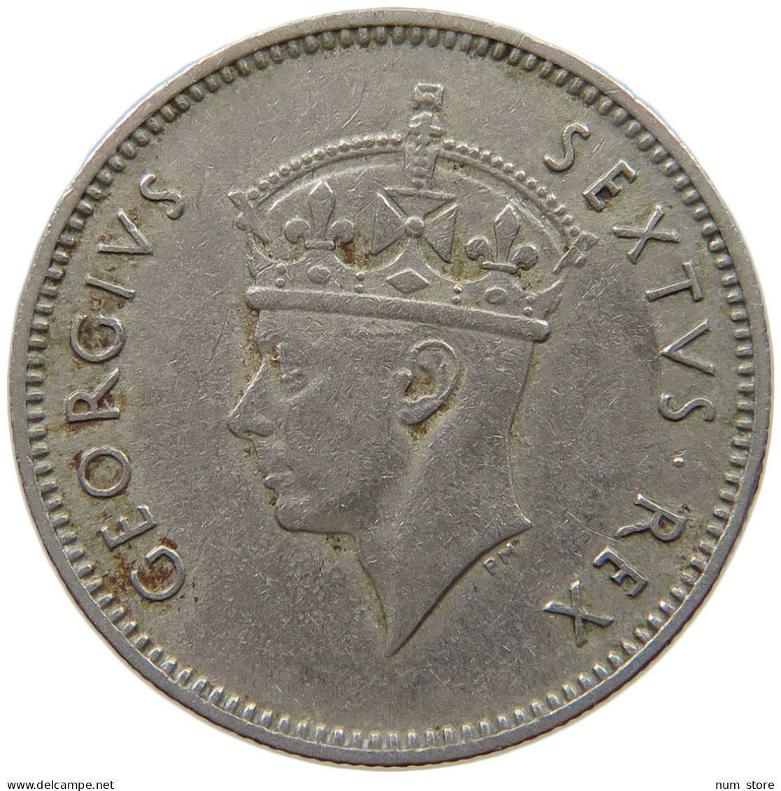 EAST AFRICA 50 CENTS 1948 George VI. (1936-1952) #a090 0005 - Ostafrika Und Herrschaft Von Uganda