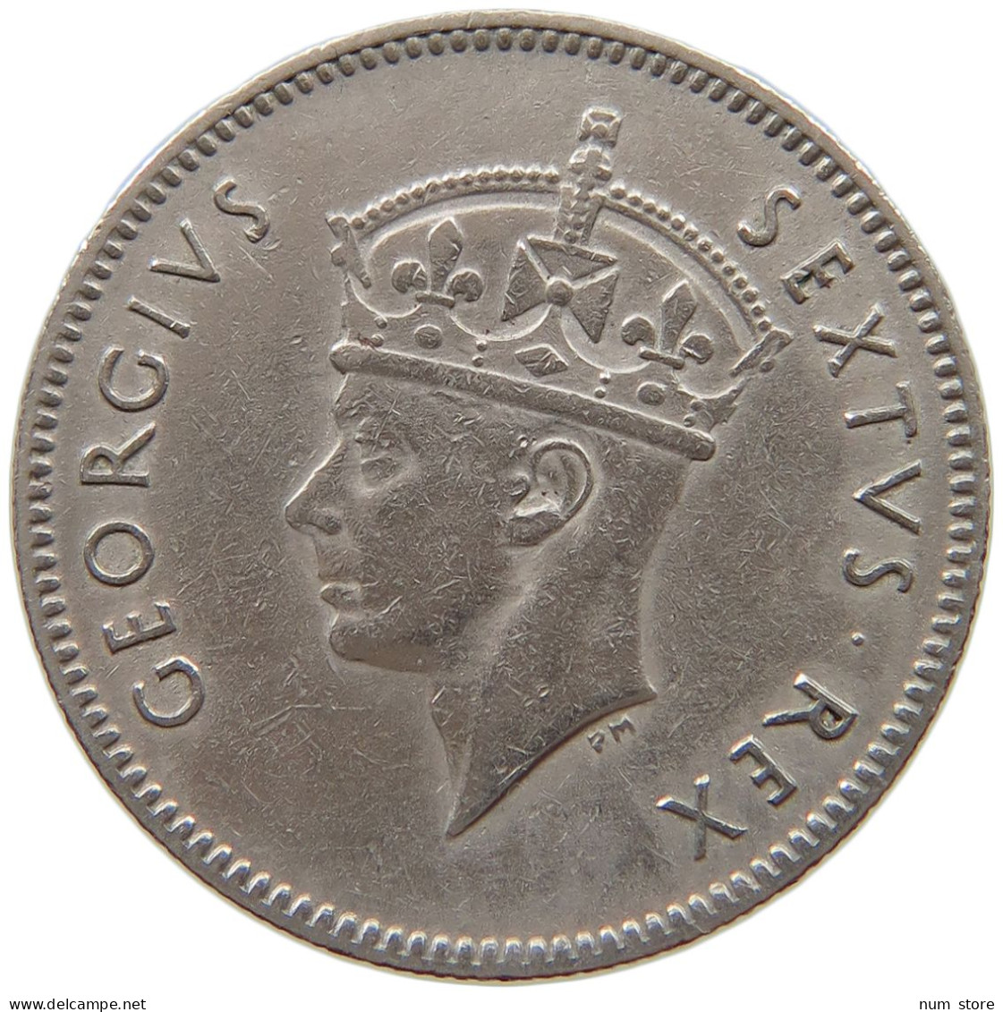 EAST AFRICA 50 CENTS 1948 George VI. (1936-1952) #a017 0789 - East Africa & Uganda Protectorates