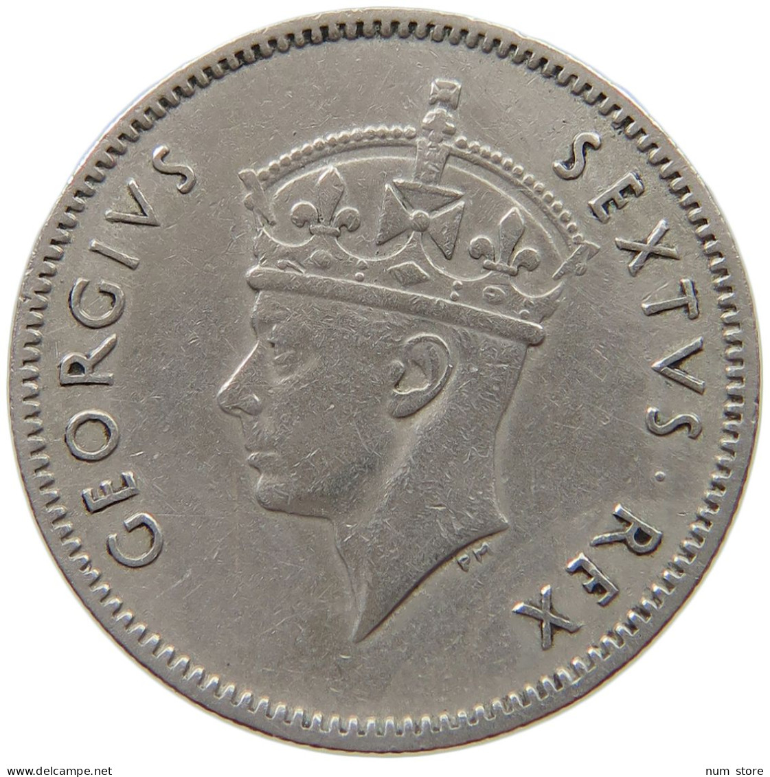 EAST AFRICA 50 CENTS 1948 George VI. (1936-1952) #a017 0321 - Ostafrika Und Herrschaft Von Uganda