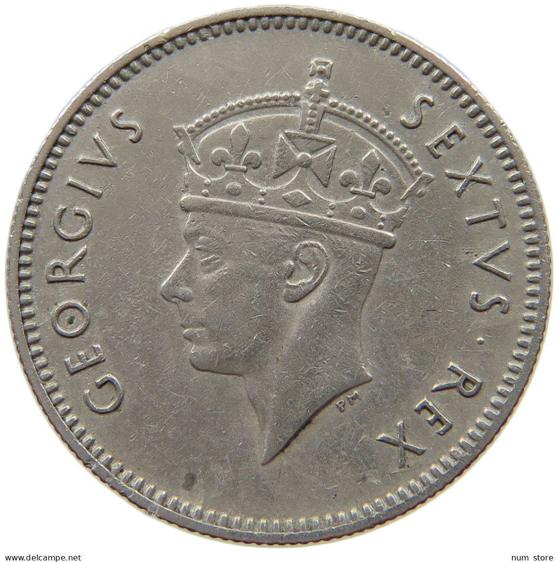 EAST AFRICA 50 CENTS 1948 George VI. (1936-1952) #a017 0319 - Africa Oriental Y Protectorado De Uganda