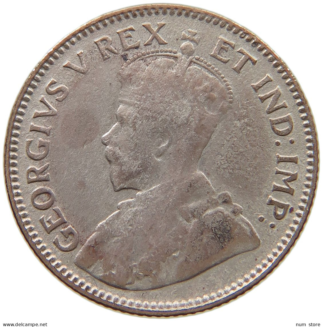 EAST AFRICA 50 CENTS 1922 George V. (1910-1936) #c034 0515 - Afrique Orientale & Protectorat D'Ouganda