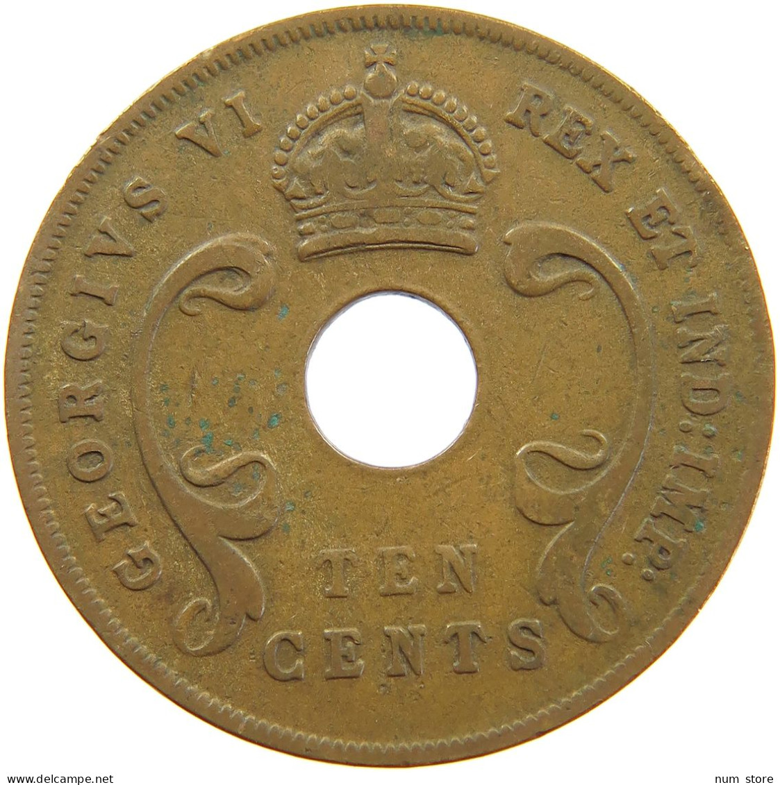 EAST AFRICA 10 CENTS 1941 George VI. (1936-1952) #a062 0221 - East Africa & Uganda Protectorates