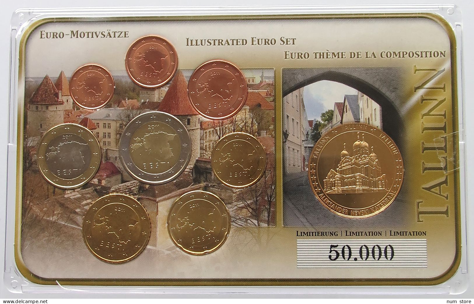 ESTONIA SET 2011  #bs17 0005 - Estonie