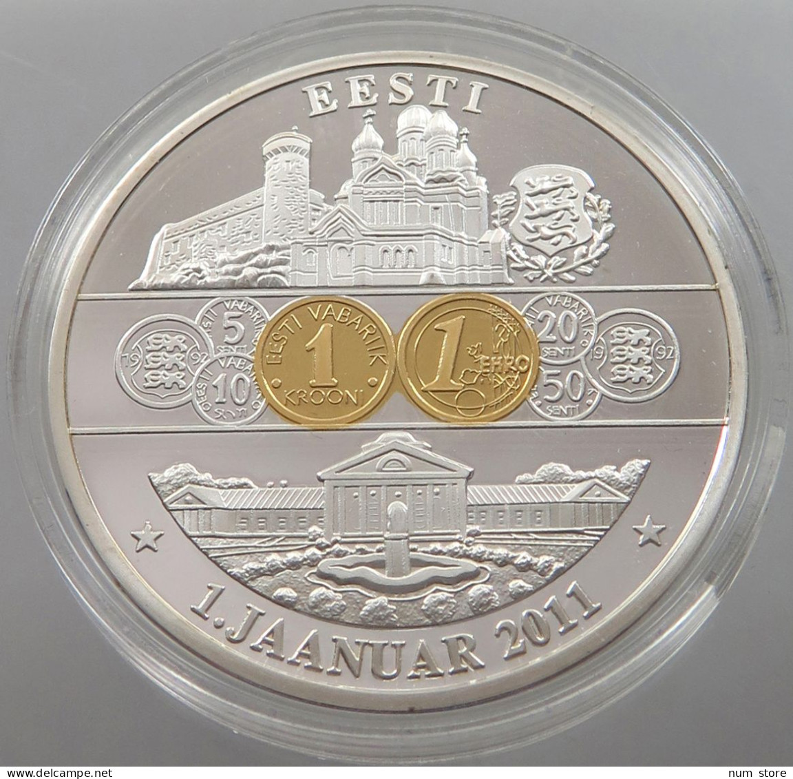 ESTONIA MEDAL 2011  #sm07 0389 - Estland