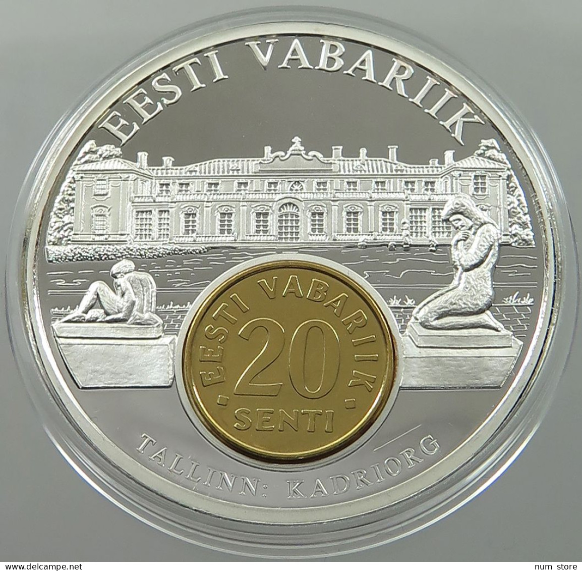 ESTONIA MEDAL  TALLINN KADRIORG #sm08 0459 - Estland