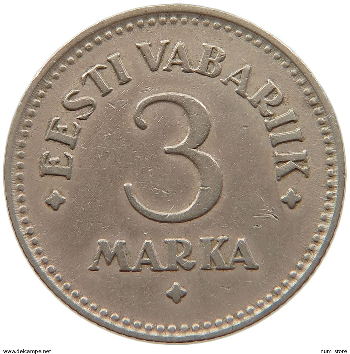 ESTONIA 3 MARKA 1925  #t162 0459 - Estonia