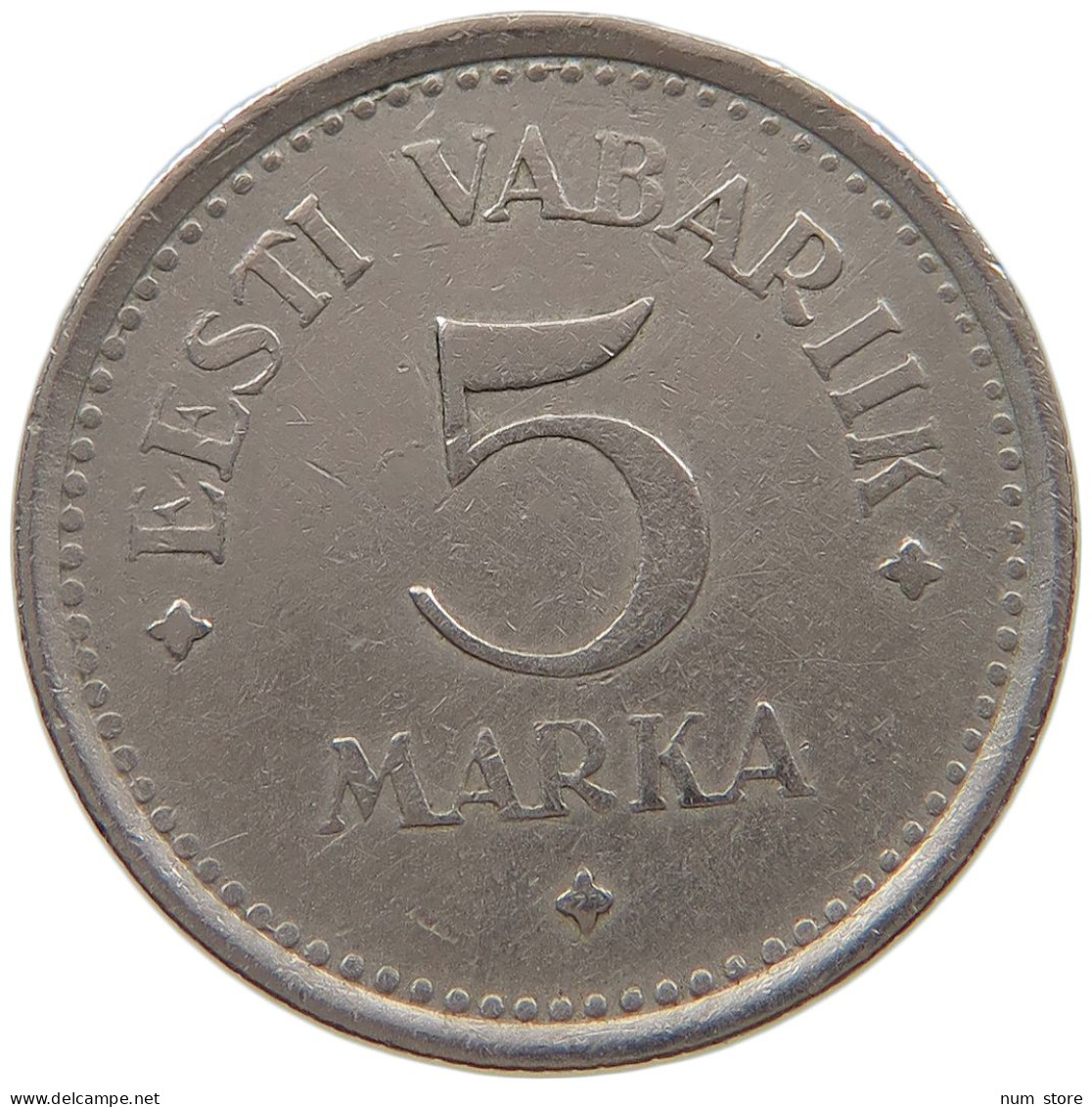 ESTONIA 5 MARKA 1922  #a072 0409 - Estland