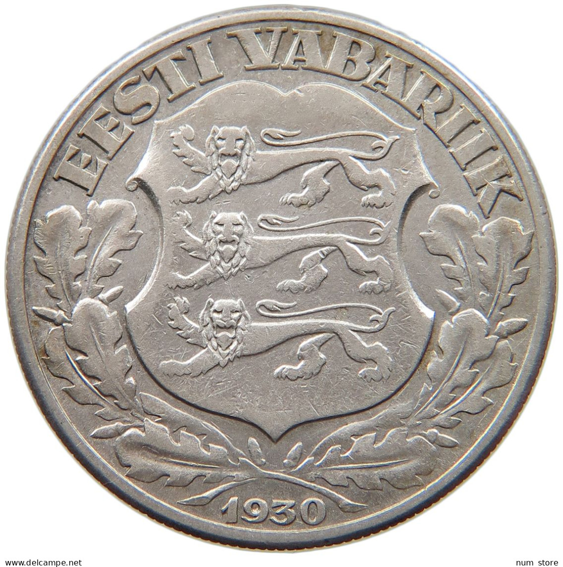 ESTONIA 2 KROONI 1930  #t077 0181 - Estonie