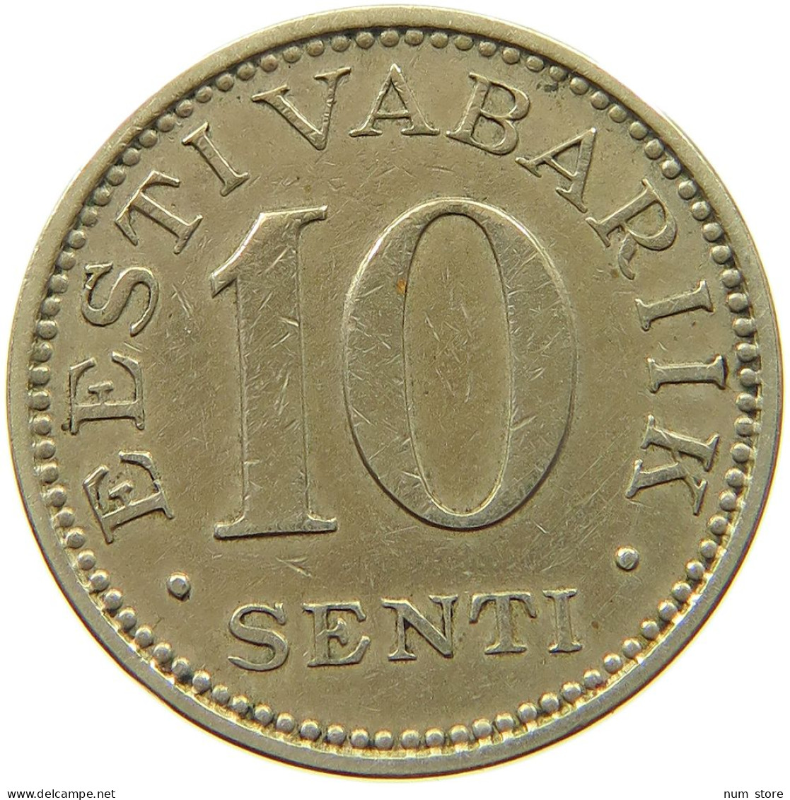 ESTONIA 10 SENTI 1931  #s035 0709 - Estonia