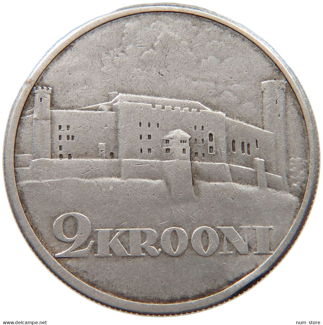 ESTONIA 2 KROONI 1930  #t077 0081 - Estonia