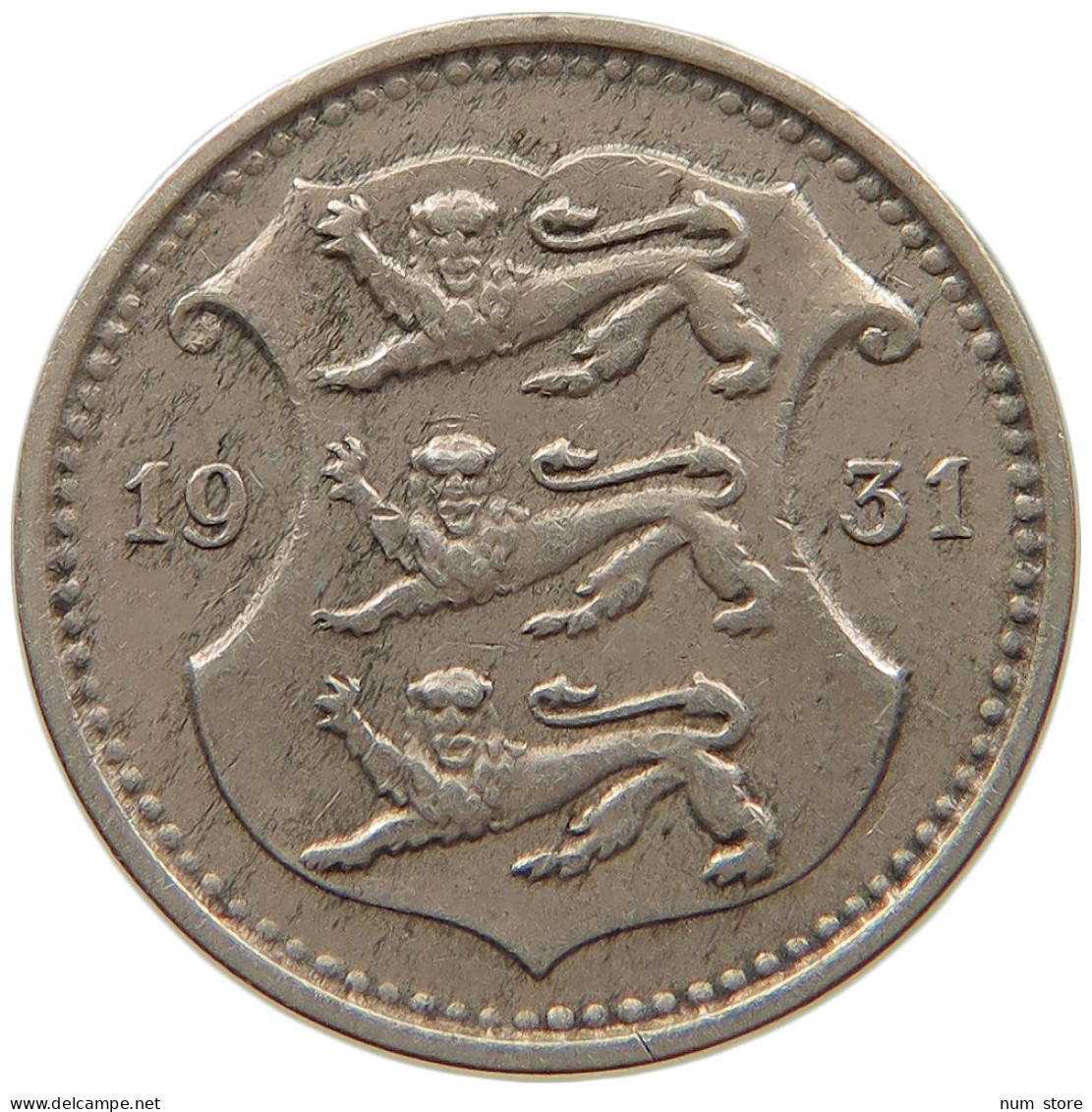 ESTONIA 10 SENTI 1931  #c053 0095 - Estonie