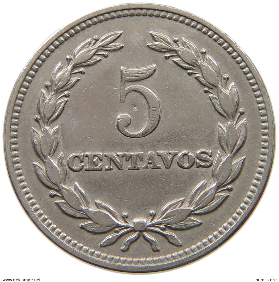 EL SALVADOR 5 CENTAVOS 1959  #s065 0455 - Salvador