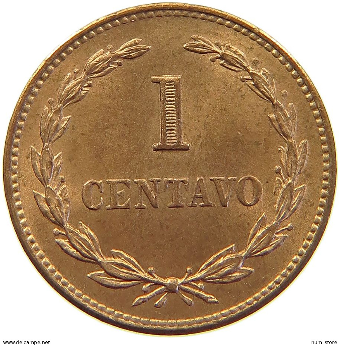 EL SALVADOR CENTAVO 1968  #s023 0431 - El Salvador