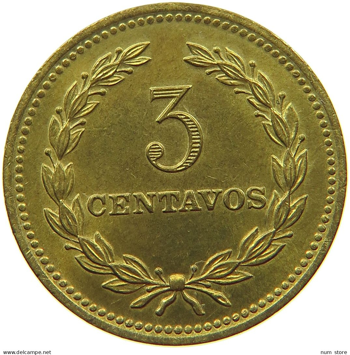 EL SALVADOR 3 CENTAVOS 1974  #s066 0727 - El Salvador