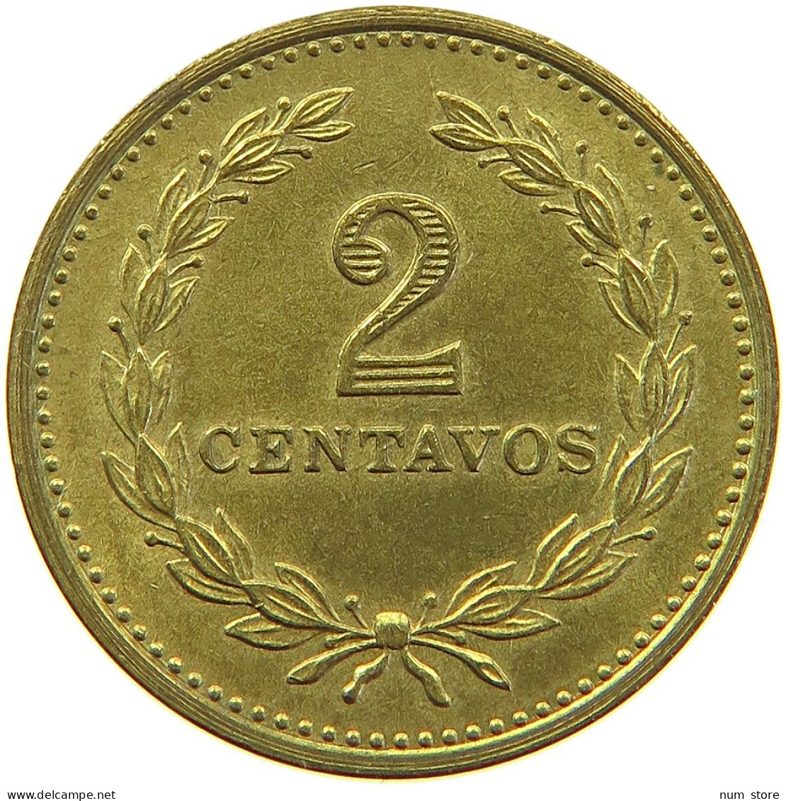 EL SALVADOR 2 CENTAVOS 1974  #s022 0235 - Salvador