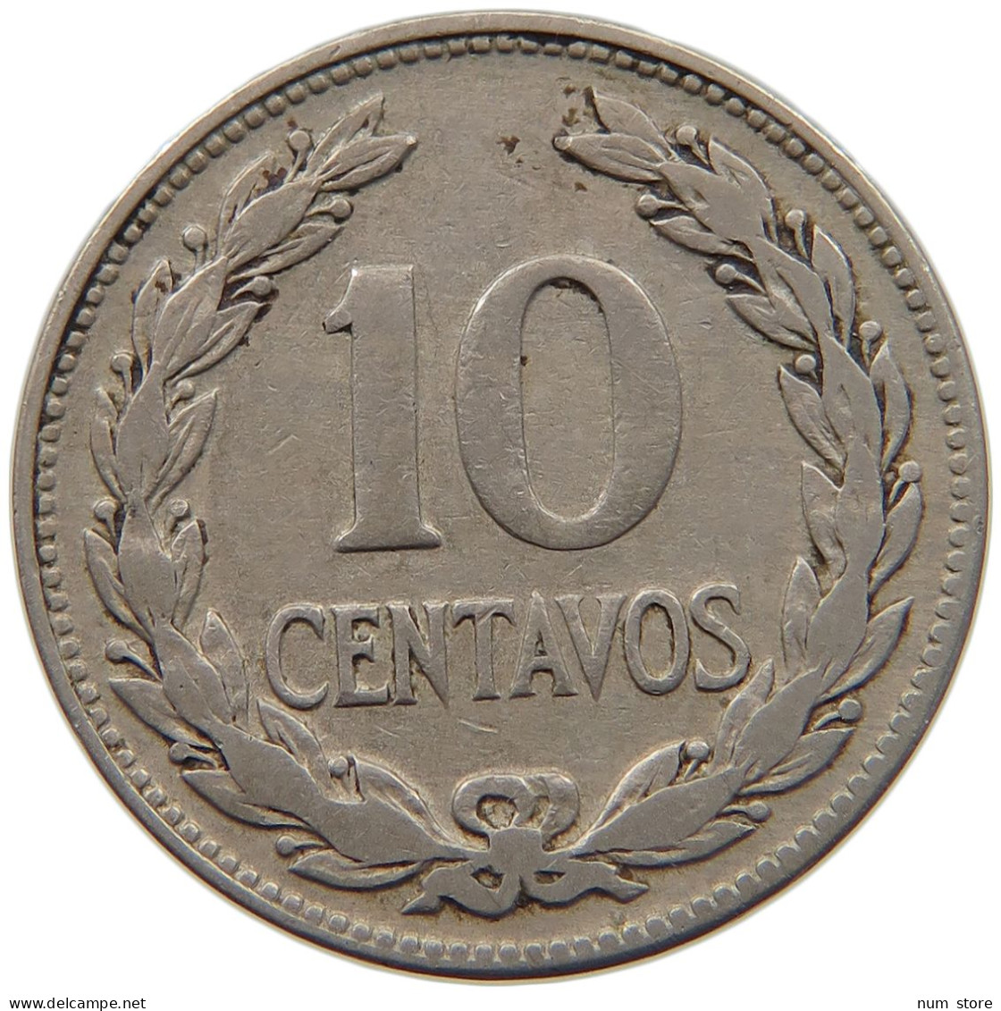 EL SALVADOR 10 CENTAVOS 1969  #c077 0471 - El Salvador