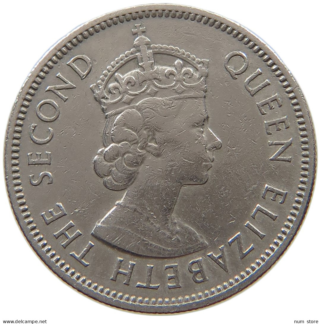 FIJI SHILLING 1965 Elizabeth II. (1952-2022) #a016 0599 - Fiji