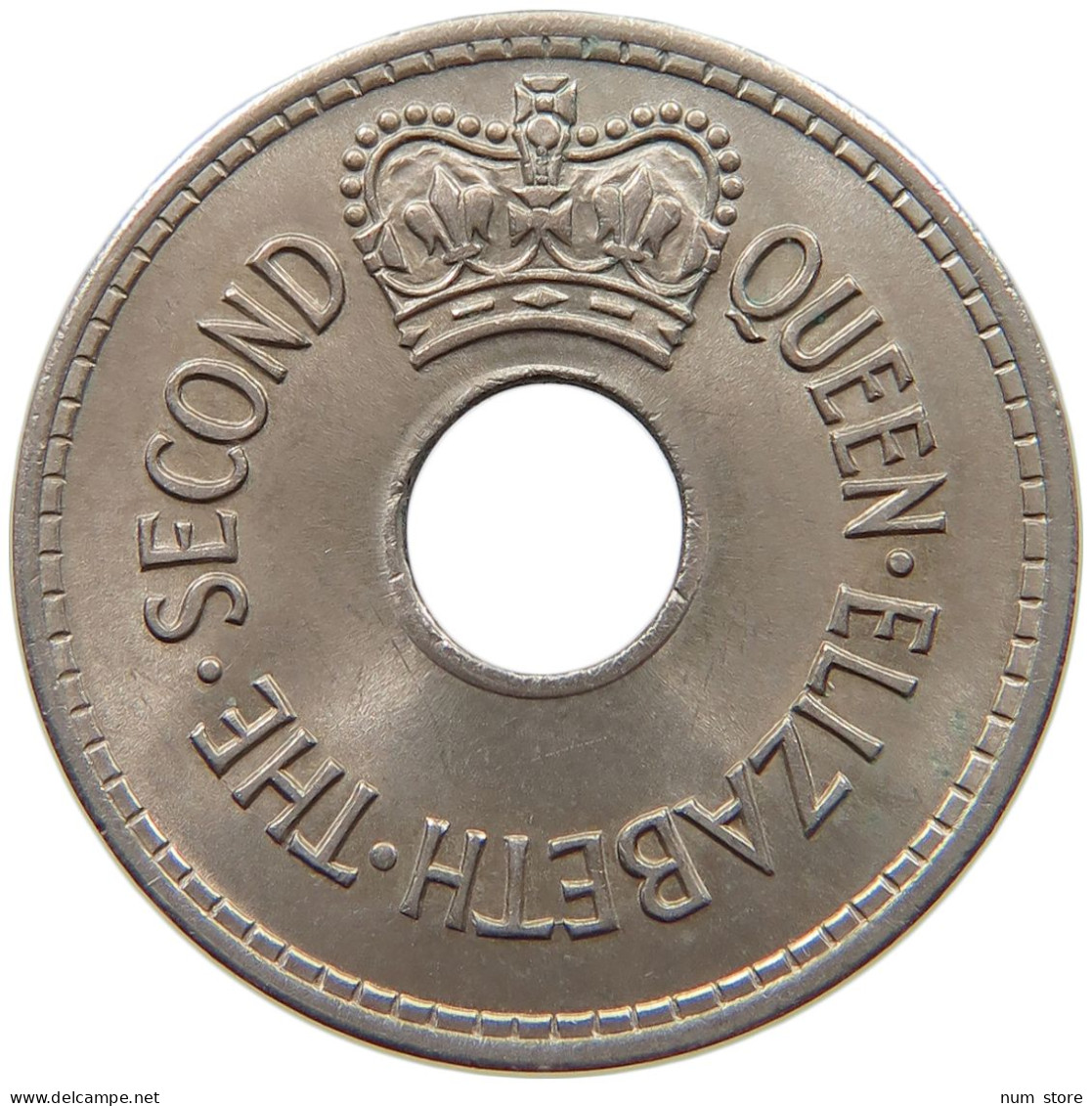 FIJI PENNY 1967 Elizabeth II. (1952-2022) #c065 0253 - Fiji