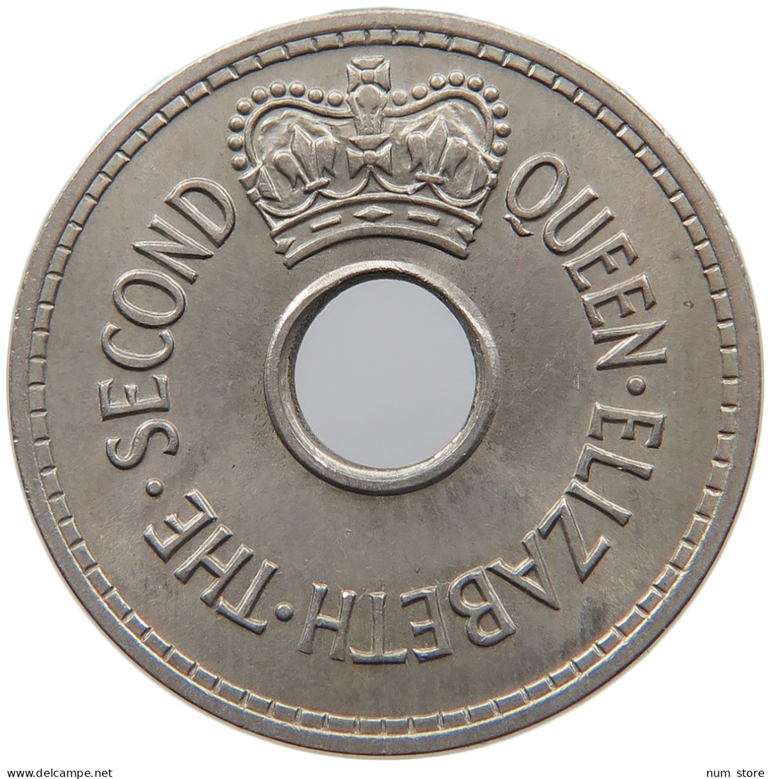 FIJI PENNY 1967 Elizabeth II. (1952-2022) #c010 0173 - Fidji