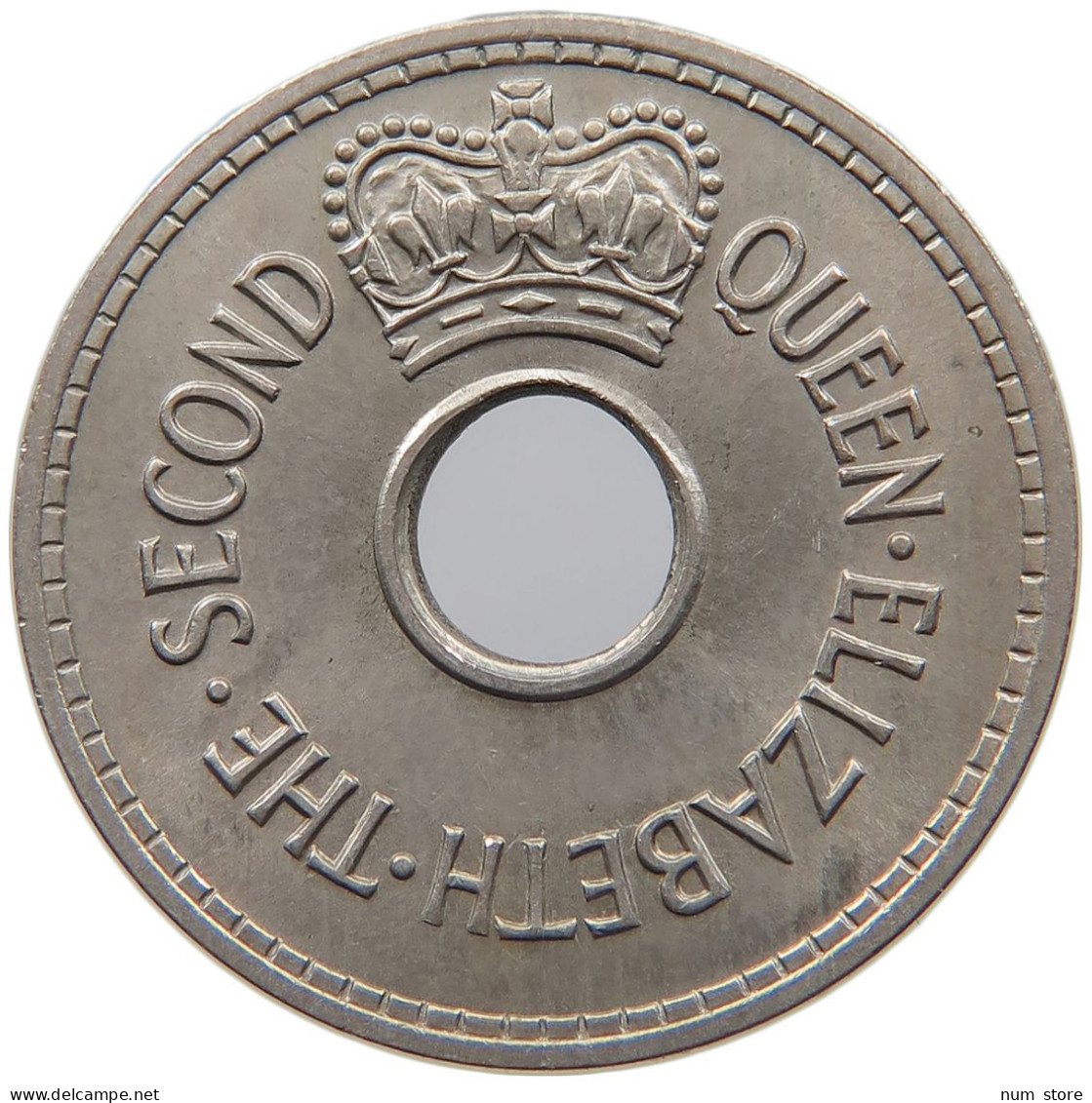 FIJI PENNY 1967 Elizabeth II. (1952-2022) #c010 0173 - Fiji