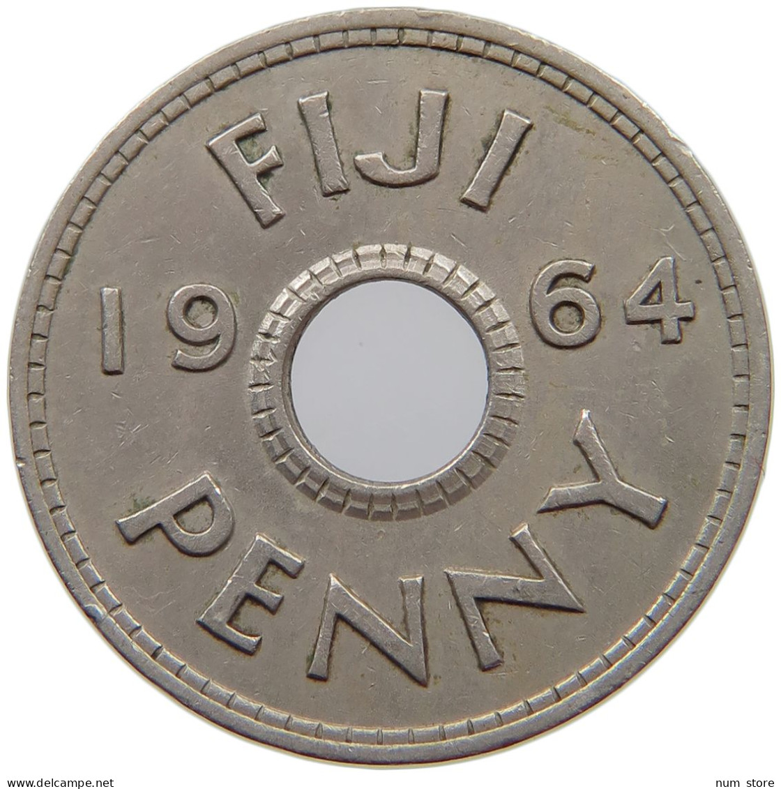 FIJI PENNY 1964 Elizabeth II. (1952-2022) #s039 0453 - Fiji