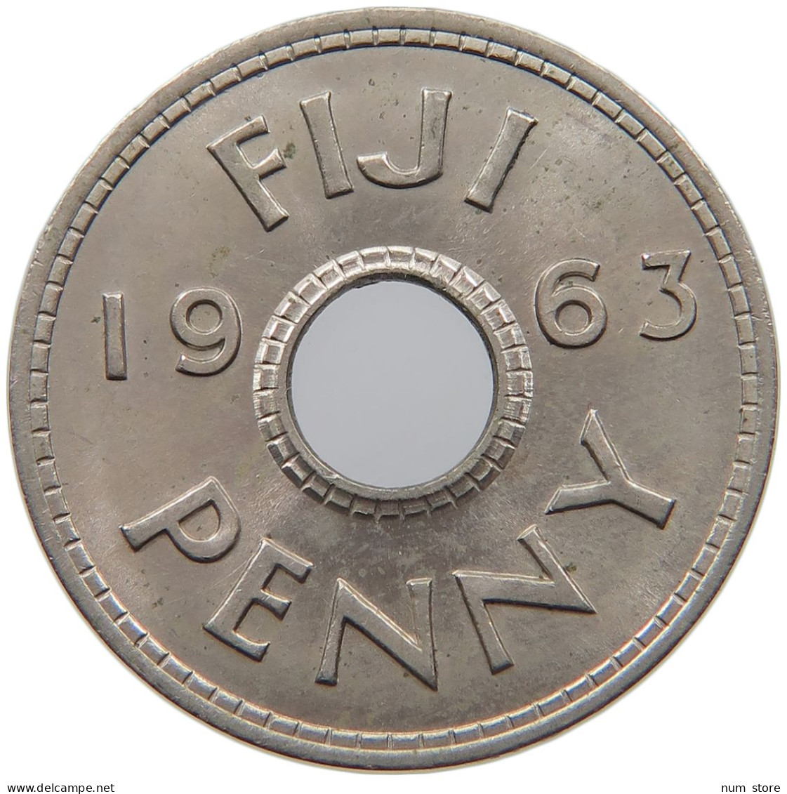 FIJI PENNY 1963 Elizabeth II. (1952-2022) #c010 0171 - Fidschi