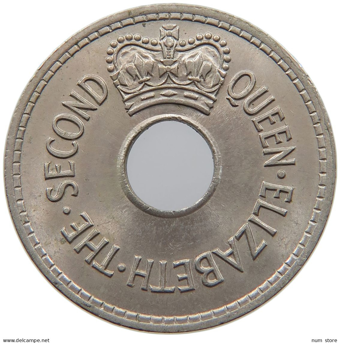 FIJI PENNY 1963 Elizabeth II. (1952-2022) #c010 0171 - Figi