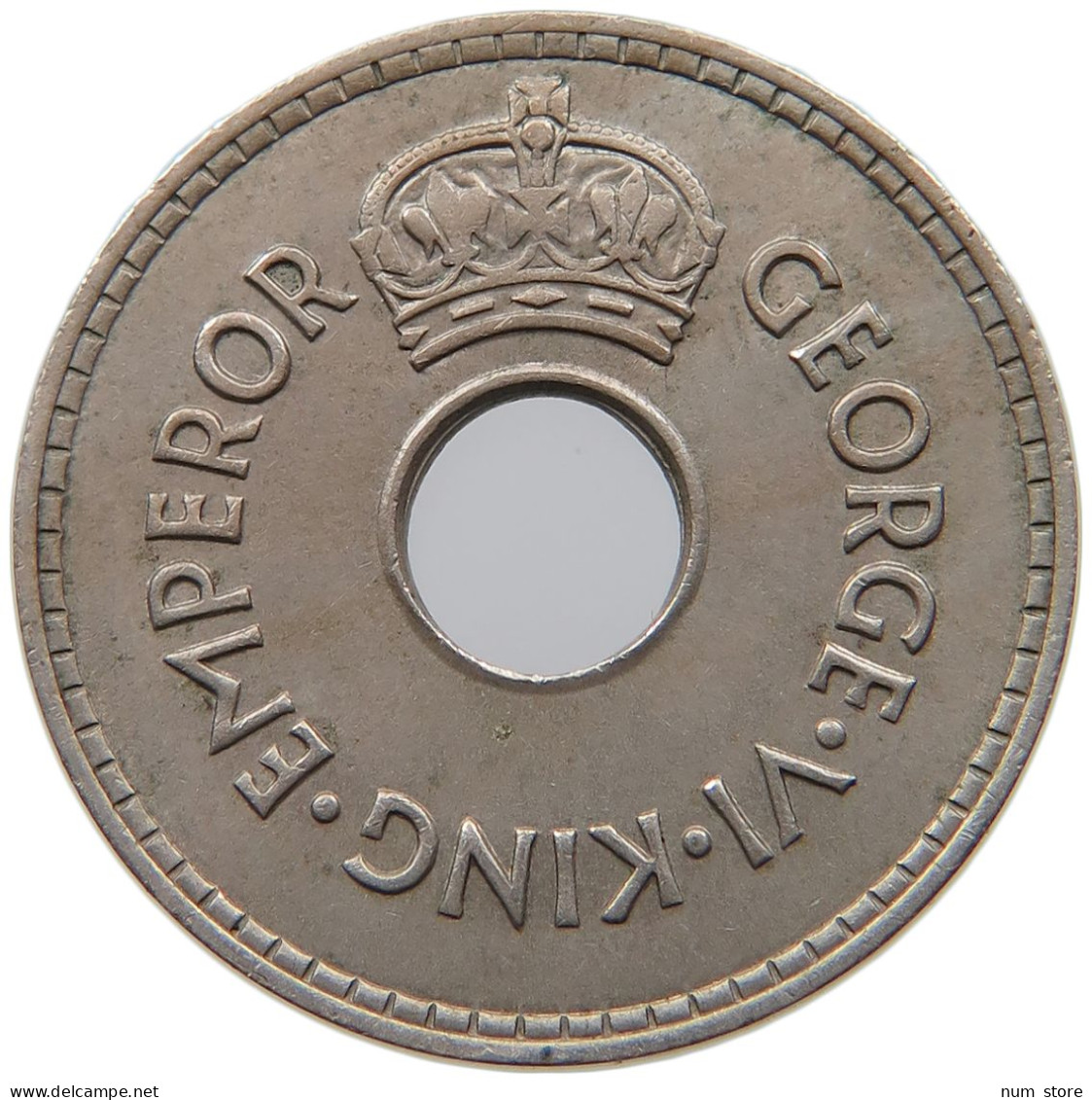 FIJI PENNY 1937 George VI. (1936-1952) #a034 0523 - Fidschi