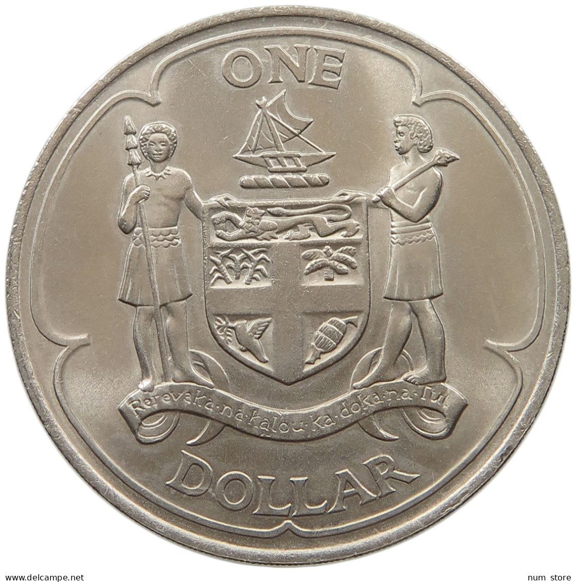 FIJI DOLLAR 1969  #alb059 0033 - Fiji