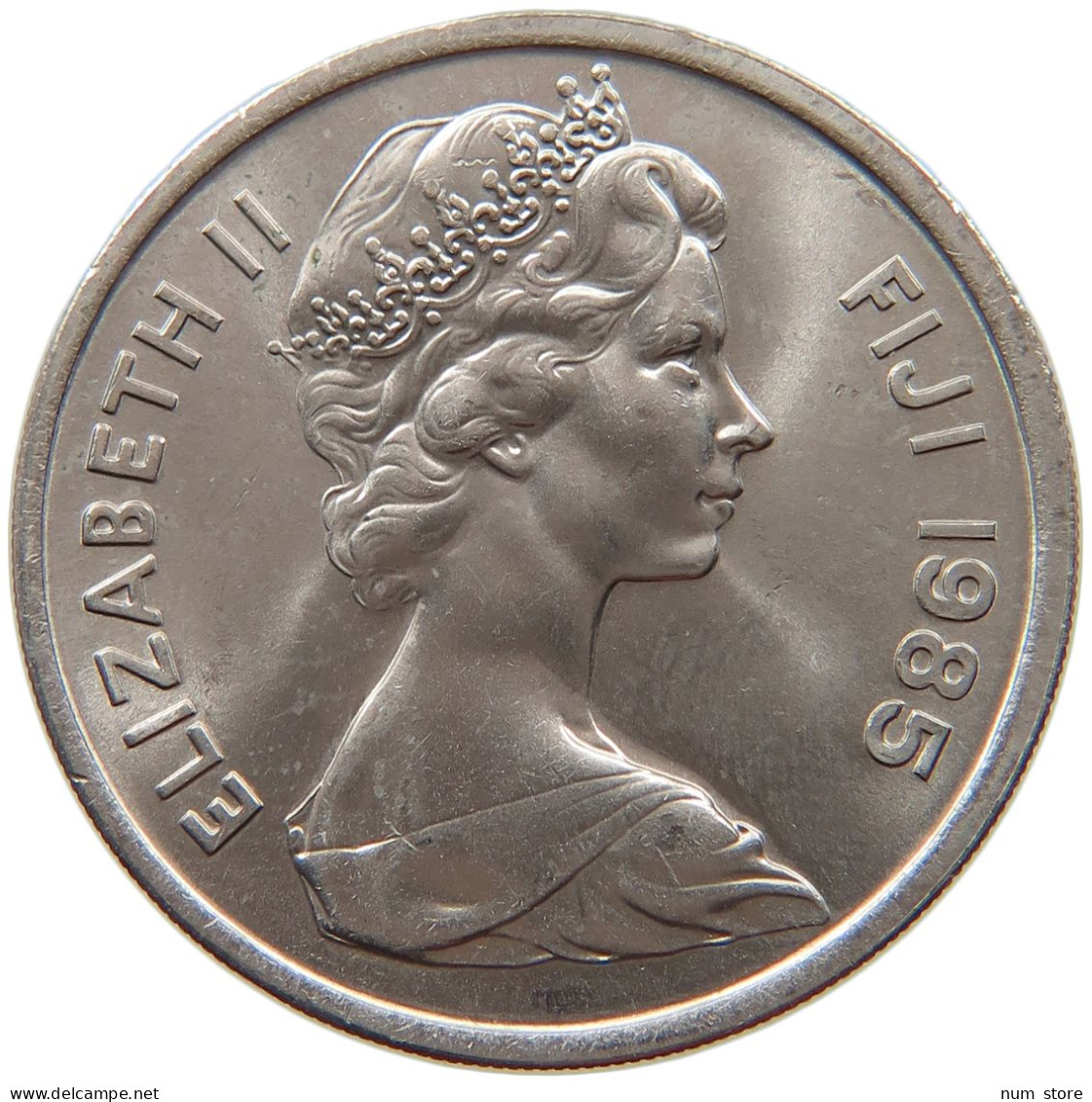 FIJI 20 CENTS 1985 Elizabeth II. (1952-2022) #c062 0347 - Figi