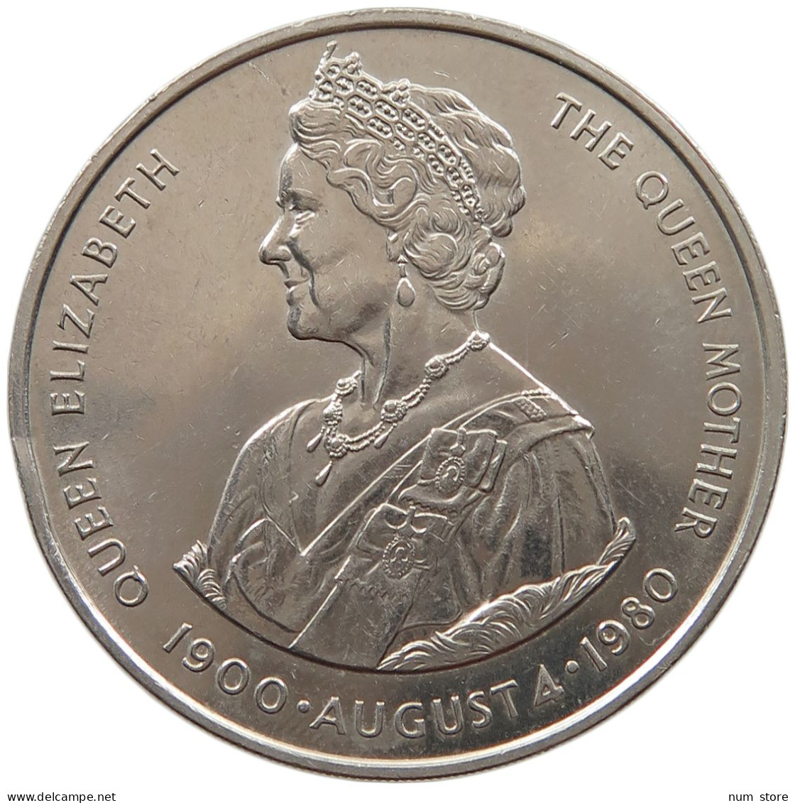 FALKLAND ISLANDS 50 PENCE 1980 Elizabeth II. (1952-) #c047 0299 - Falkland