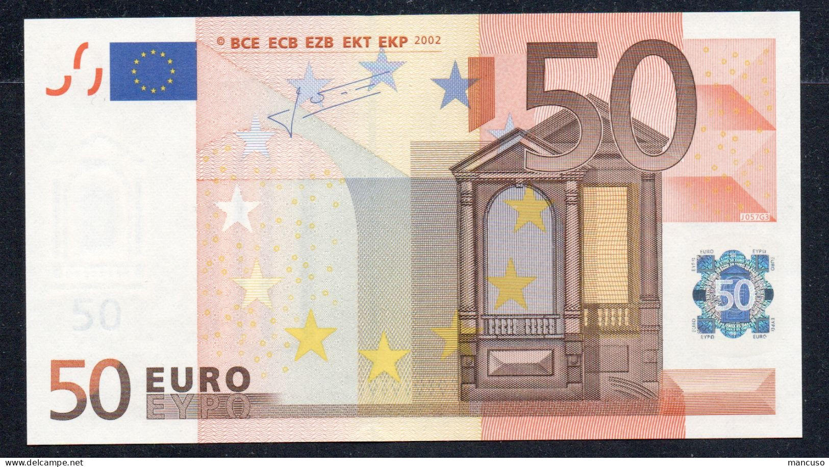 S ITALIA 50 EURO J057   TRICHET  FDS/UNC/NEUF - 50 Euro