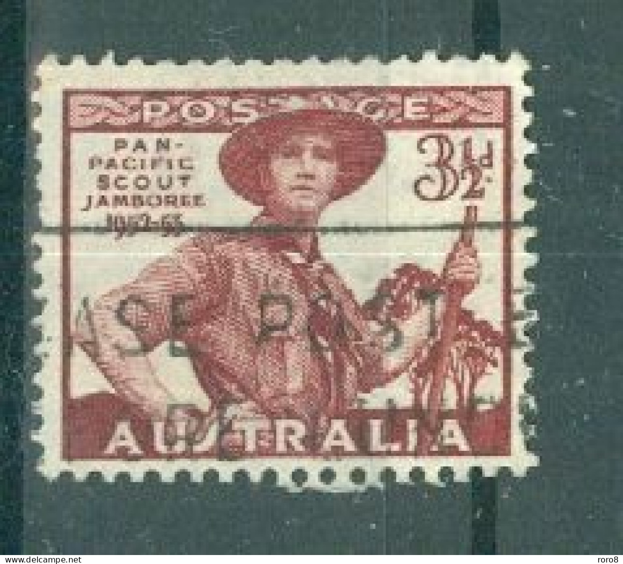 AUSTRALIE - N°189 Oblitéré. Jamboree Du Pacifique 1952-53 - Used Stamps