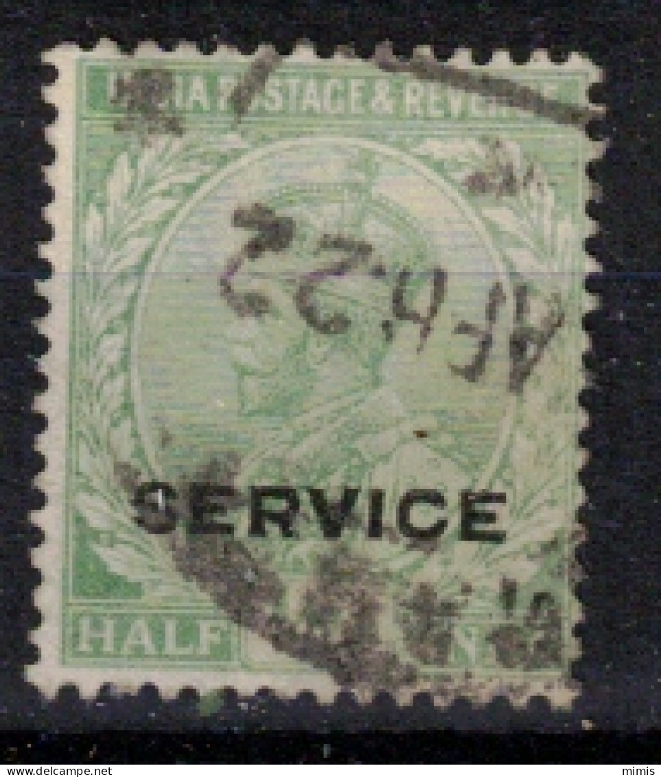 INDES ANGLAISES    Service     N° 79,80, 86, 99, 92, 55, 78     Oblitérés