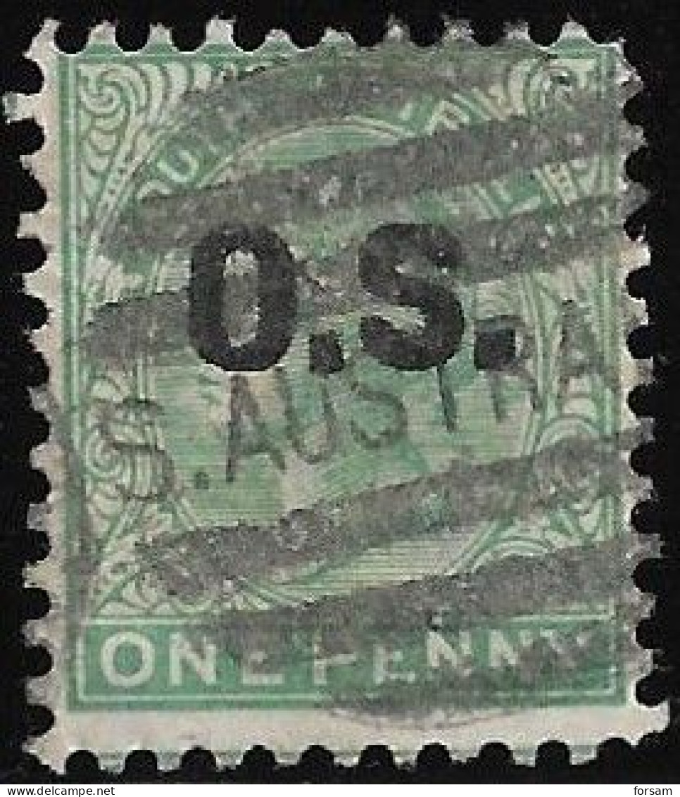 SOUTH AUSTRALIA..1874..Michel # 7...Dienstmarken...used. - Usados