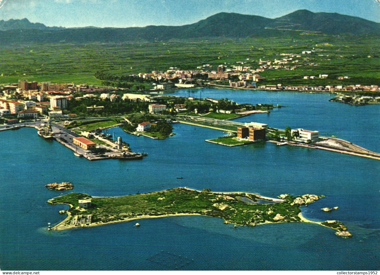 OLBIA, SARDINIA, ARCHITECTURE, PANORAMA, ITALY - Olbia