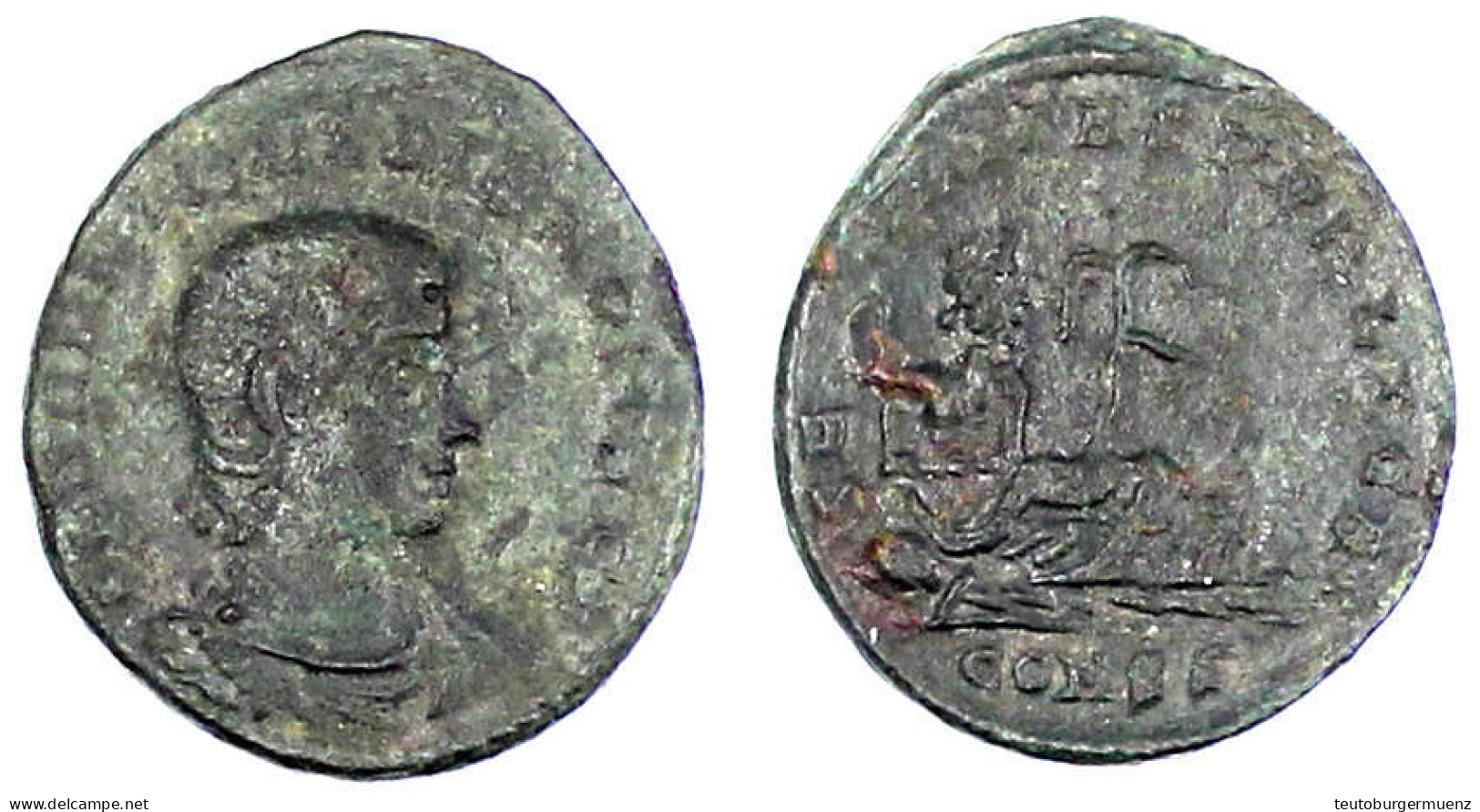 Follis 335/337 Constantinopel. Gutes Sehr Schön, Selten. RIC 147. - Other & Unclassified