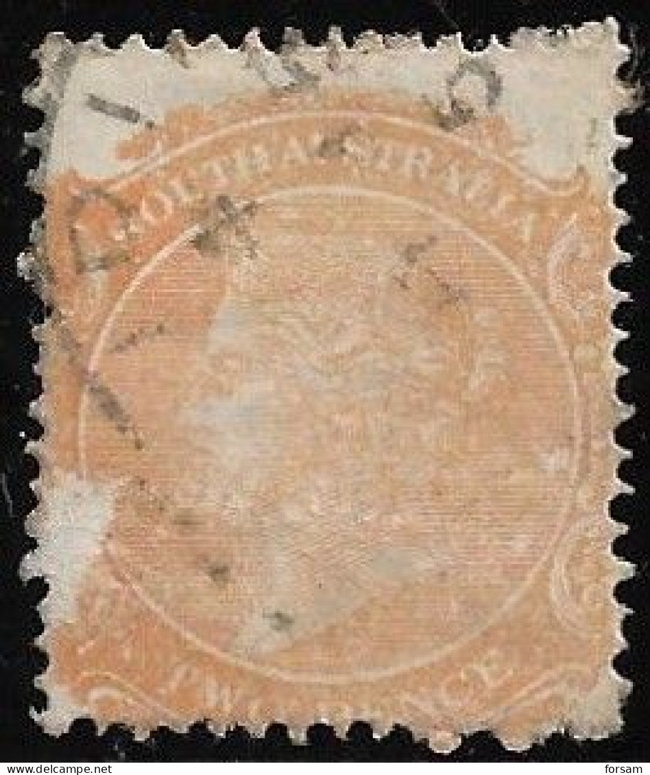 SOUTH AUSTRALIA..1868..Michel # 34 C...used. - Gebraucht