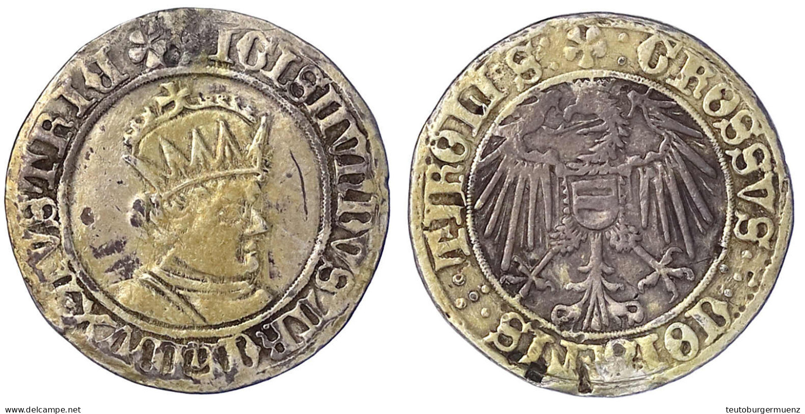 Pfundner O.J., Hall. 6,47 G. Sehr Schön, Kratzer, Fassungsspuren, Teilvergoldet Exemplar Frühwald Auktion 136, Nr. 79. M - Gold Coins