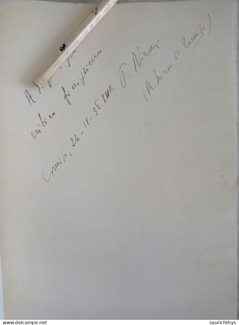 Virgilio La Poesia Dei Campi Autografo Di Paolo Nicosia Illustrazioni Di Ugo Rambaldi Edizioni La Montanina Comiso 1938 - Oud