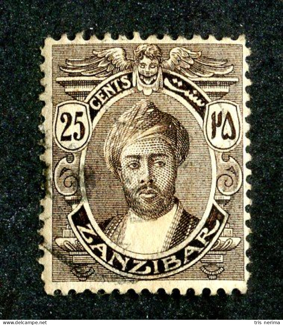 7517 BCx Zanzibar 1921 Scott # 167 Used (offers Welcome) - Zanzibar (...-1963)