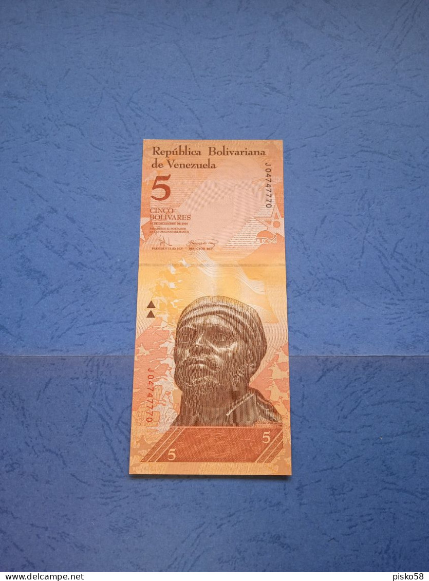 VENEZUELA-P89f 5B 19.8.2014 UNC - Venezuela