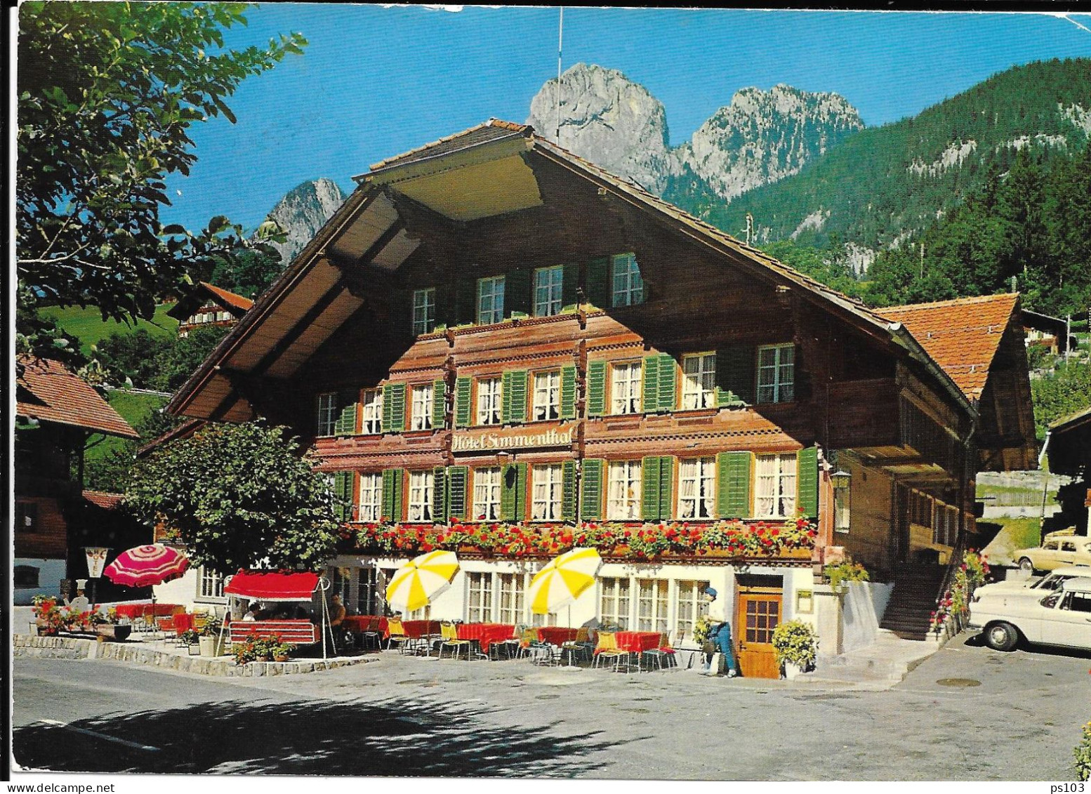 Suisse - Boltigen (BE) - Hotel-Restaurant Simmental - Boltigen