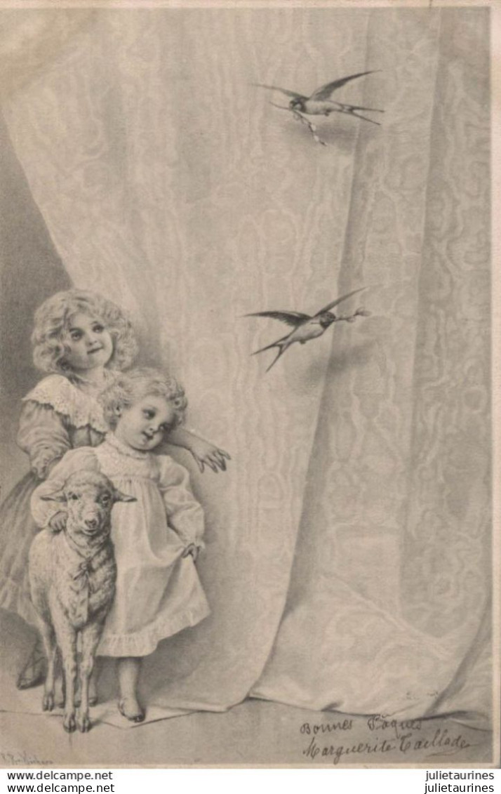 WICHERA ILLUSTRATEUR ENFANT  CPA 1903 BON ETAT - Wichera