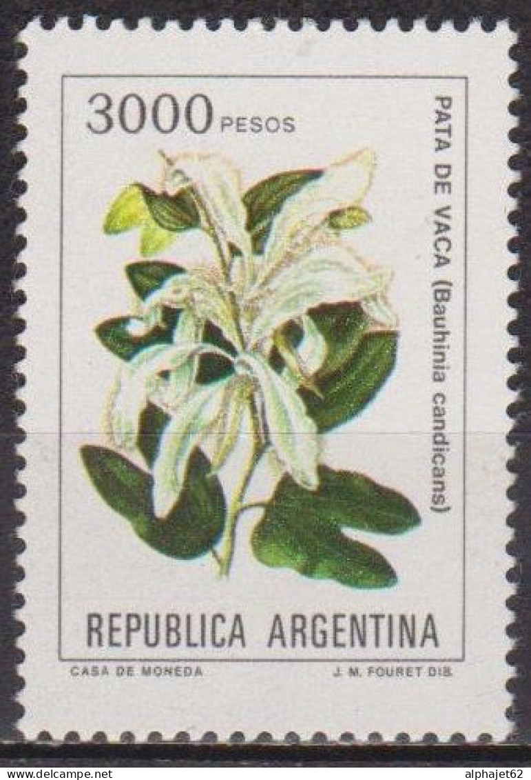 Fleurs - ARGENTINE - Thé, Pata De Vaca - N° 1335 ** - Flore - 1982 - Neufs