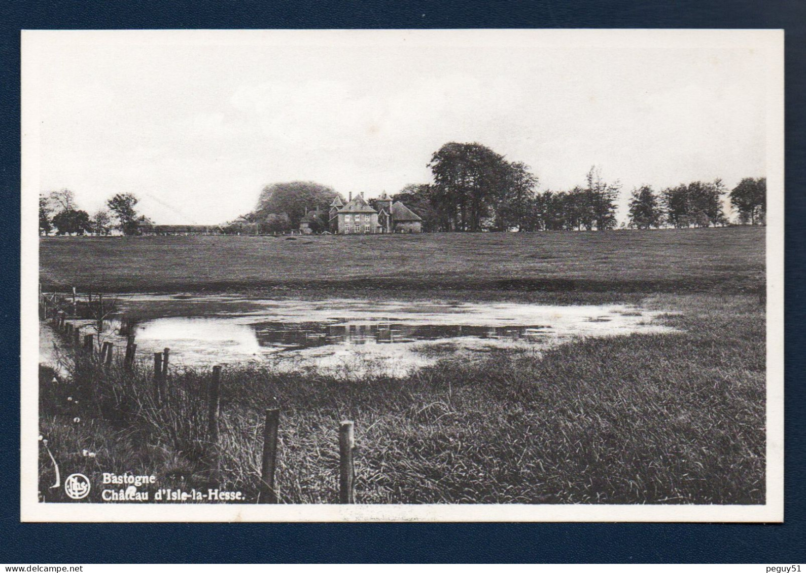 Bastogne. Château D'Isle-la-Hesse. Comtesse Réné Greindl. QG De La 101è Div., Taylor, McAuliffe, Higgins, 1944-45 - Bastenaken