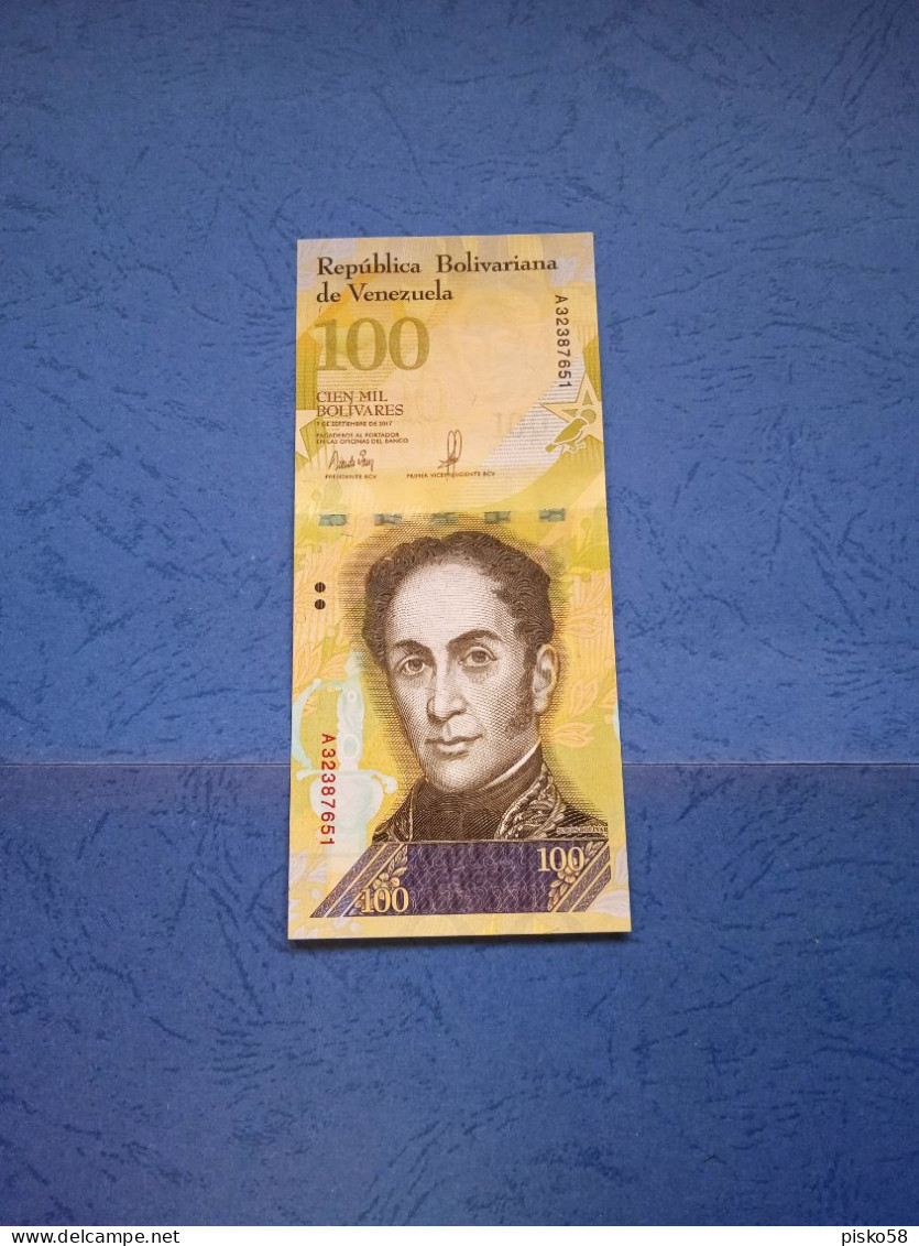 VENEZUELA-P100a 100000B 7.12.2017 UNC - Venezuela