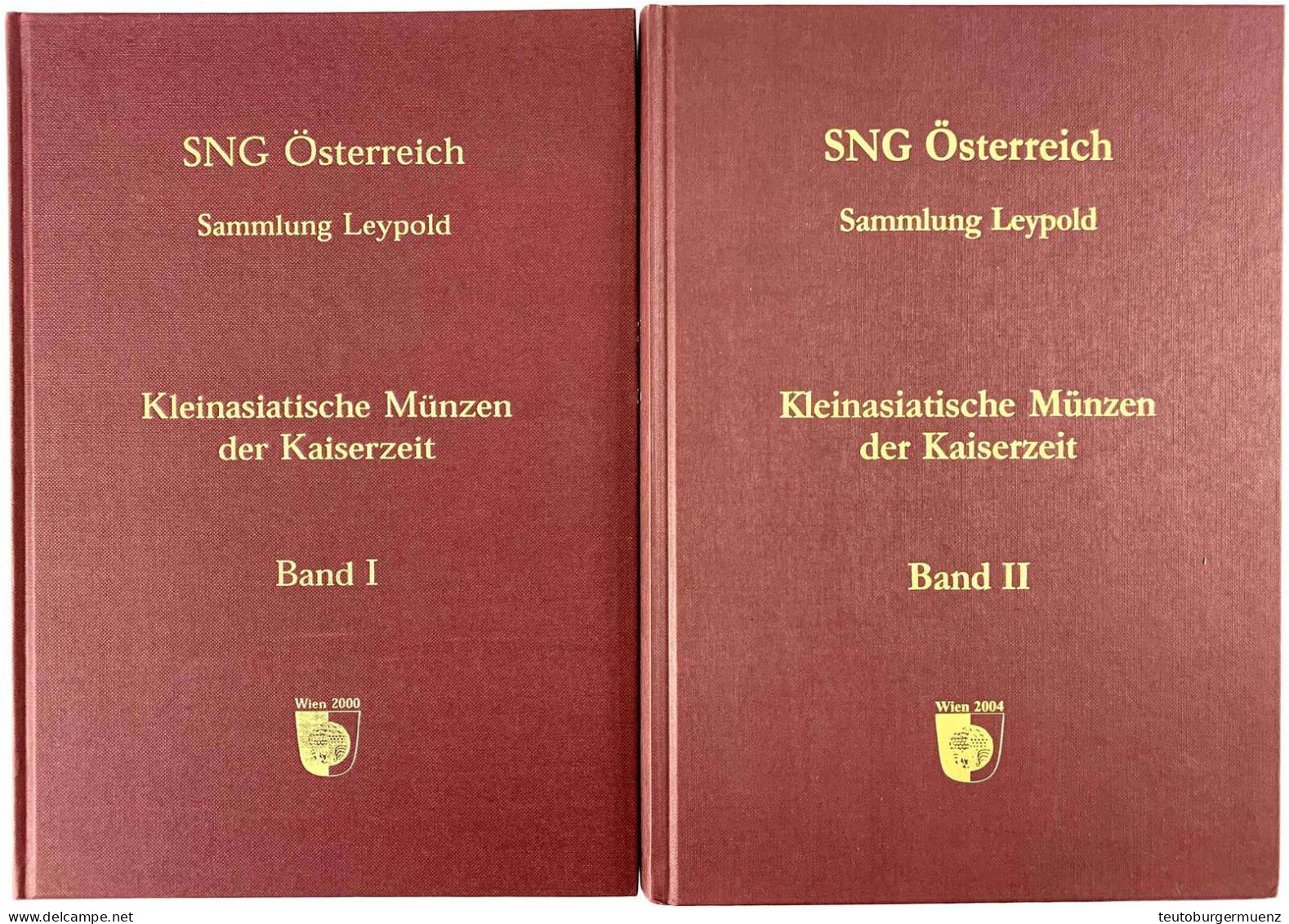 SNG Österreich Sammlung Leypold. Kleinasiatische Münzen Der Kaiserzeit. Bände I Und II. Wien 2000 Und 2004. Pontus - Lyd - Literatur & Software